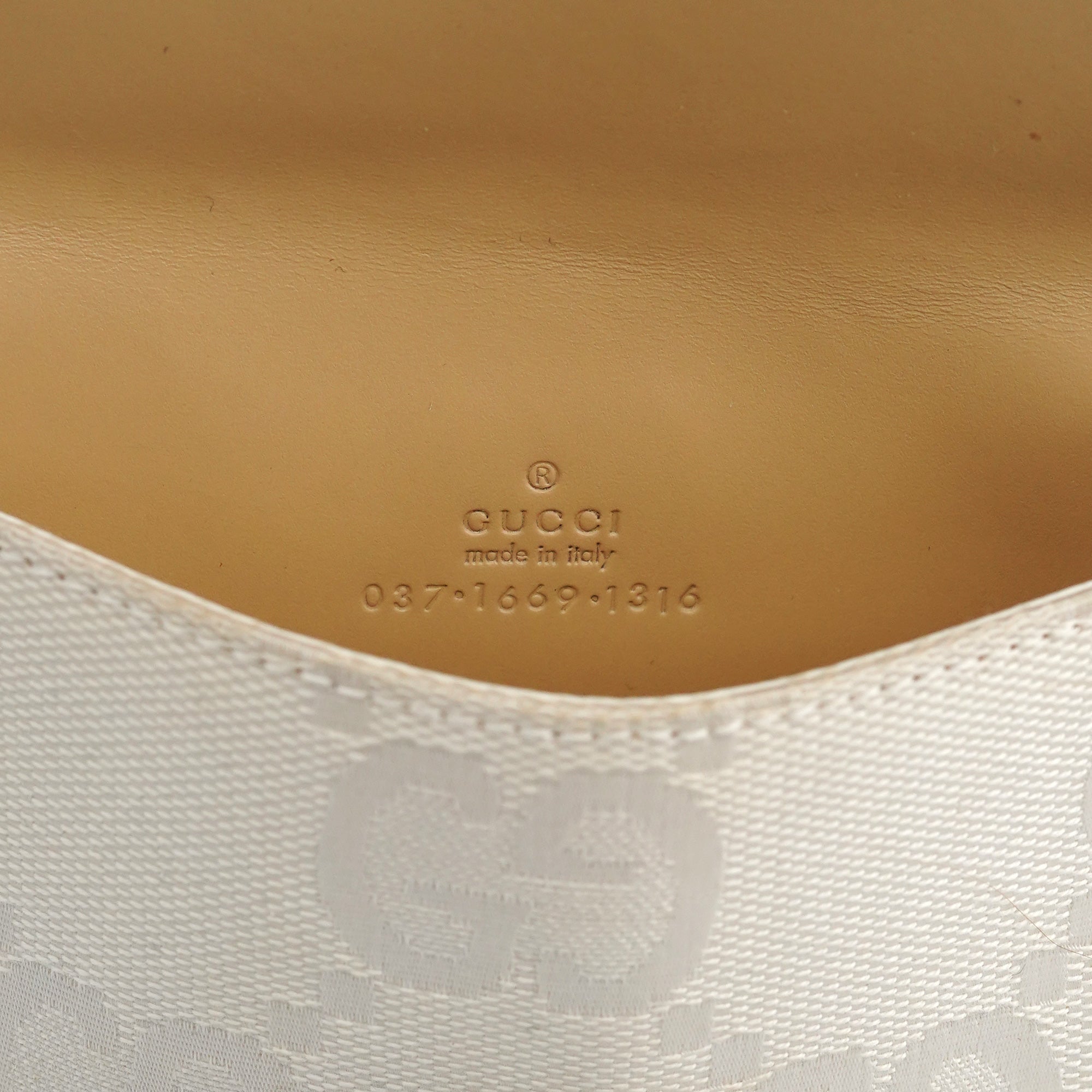 Gucci Beige GG Jackie Waist Bag