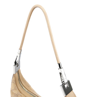 Gucci Beige GG Leather Shoulder Bag