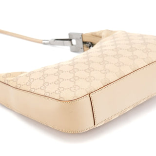 Gucci Beige GG Leather Shoulder Bag