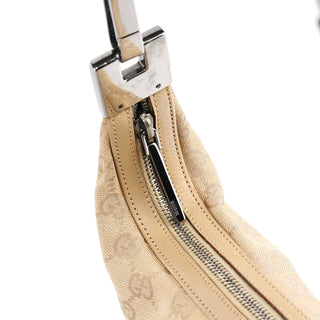 Gucci Beige GG Leather Shoulder Bag