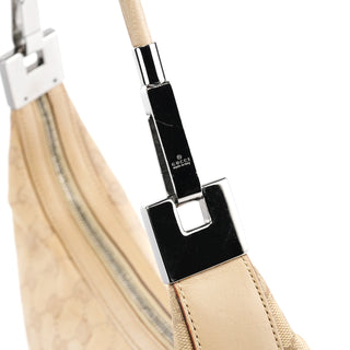 Gucci Beige GG Leather Shoulder Bag