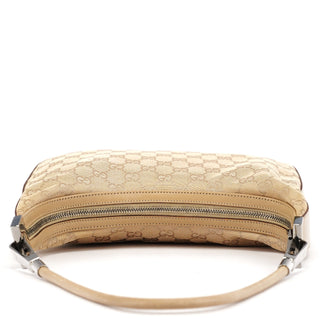 Gucci Beige GG Leather Shoulder Bag