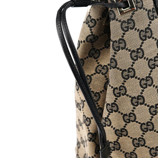 Gucci Beige GG Leather Tote Bag