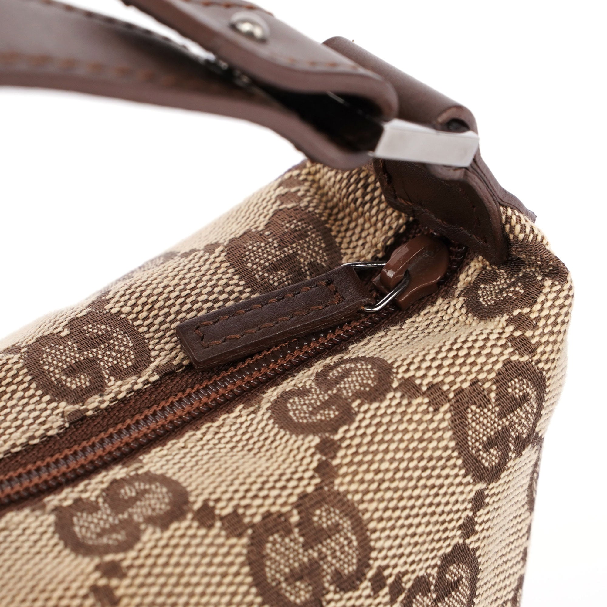 Gucci Sac à main en toile GG beige