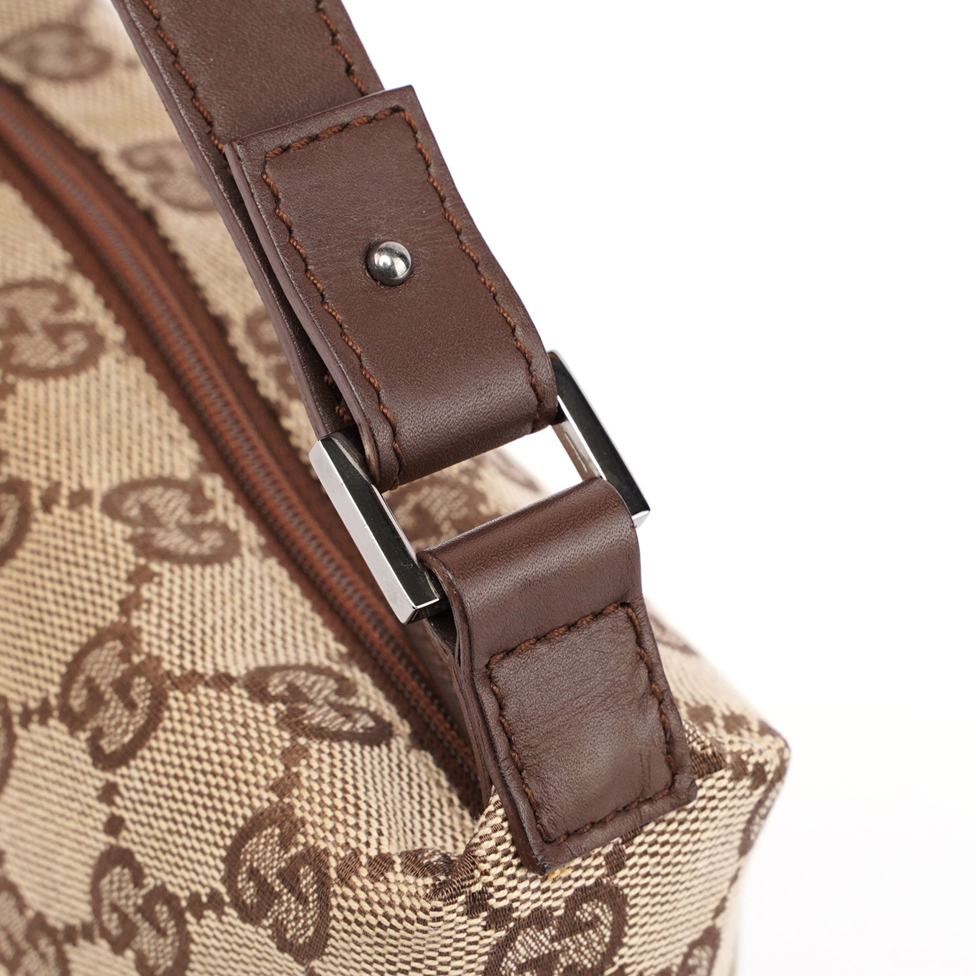 Gucci Sac à main en toile GG beige