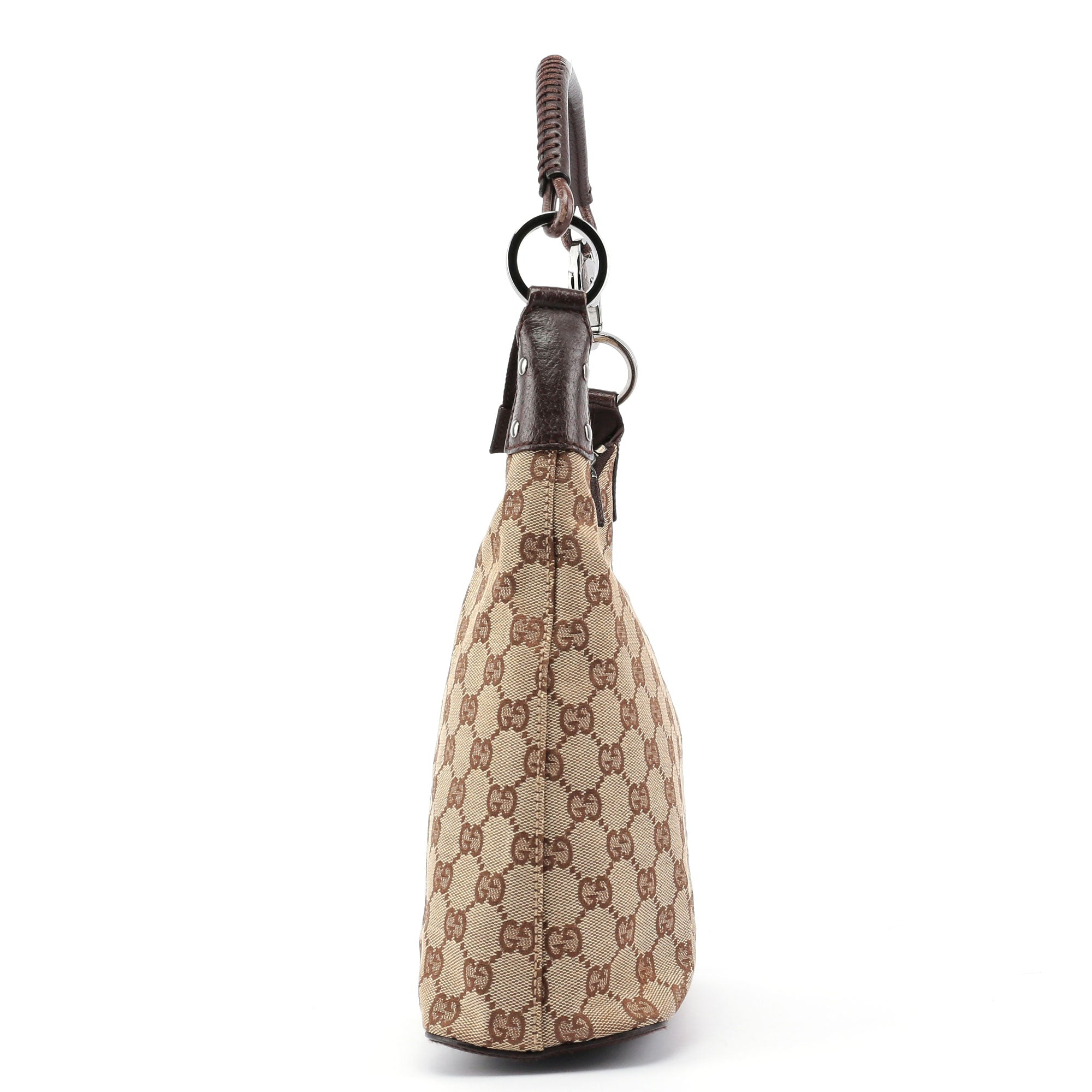 Gucci Sac porté épaule en toile GG beige
