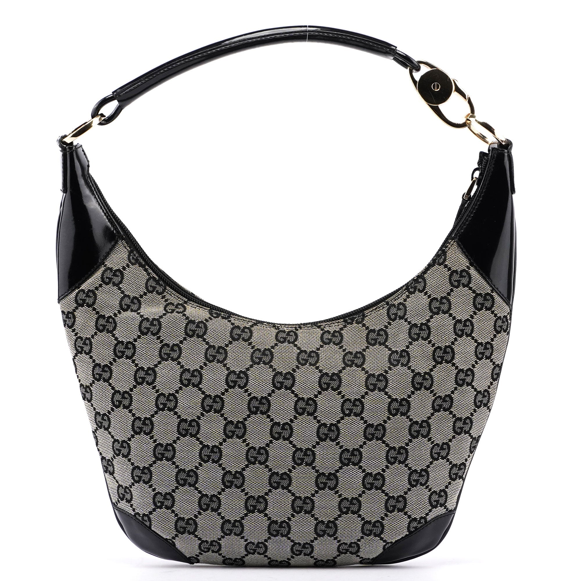 Gucci Sac porté épaule en toile GG beige