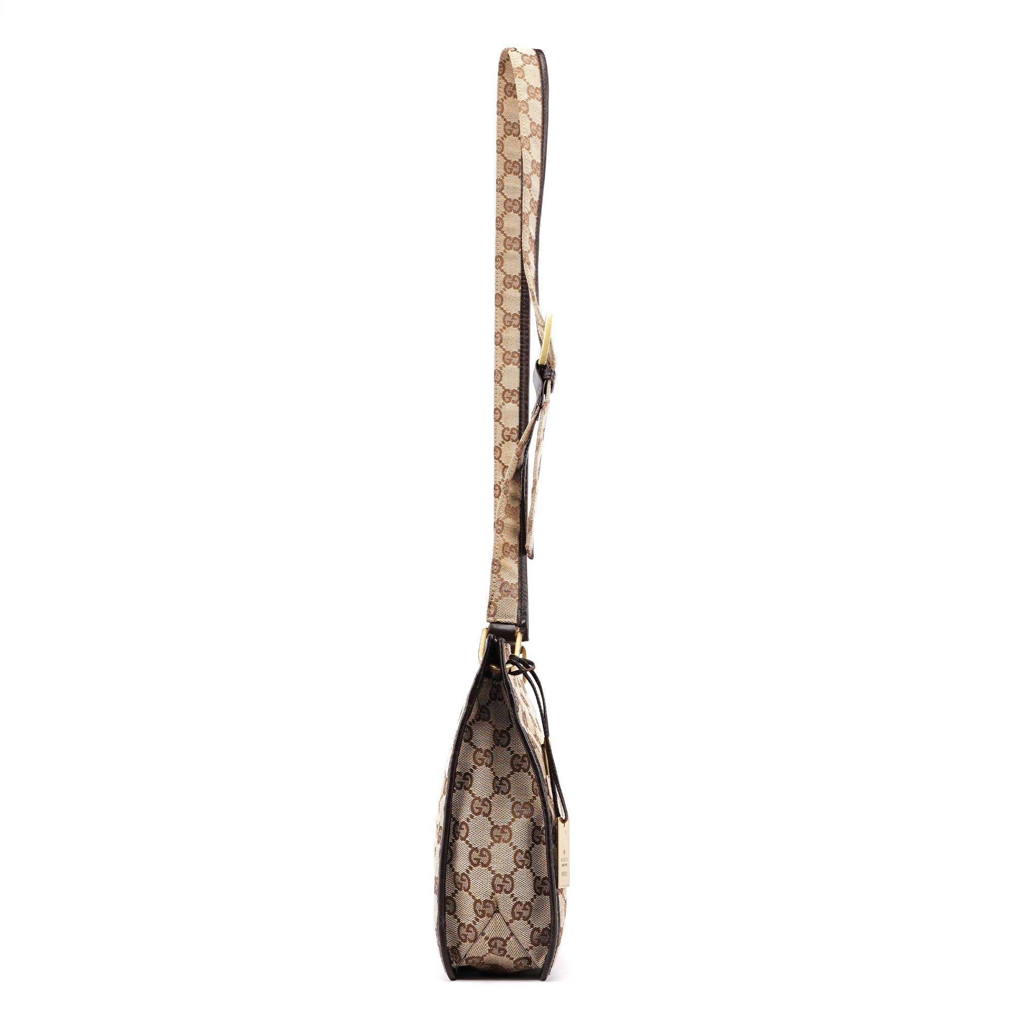 Gucci Schultertasche aus beigem GG Canvas