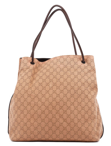 Gucci Beige GG Tote Bag