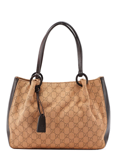 Gucci Beige GG Tote Bag