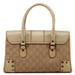 Gucci Beige GG Turnlock Tote Bag