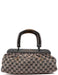 Gucci Beige GG Wood Handle Doctor Bag