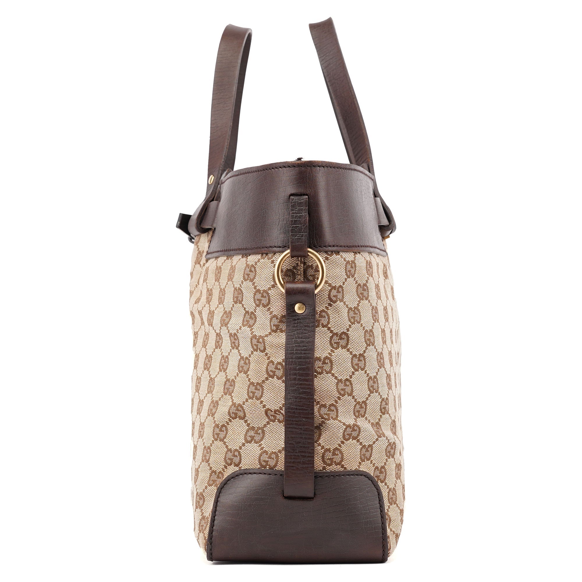 Gucci Grand sac cabas en toile GG beige