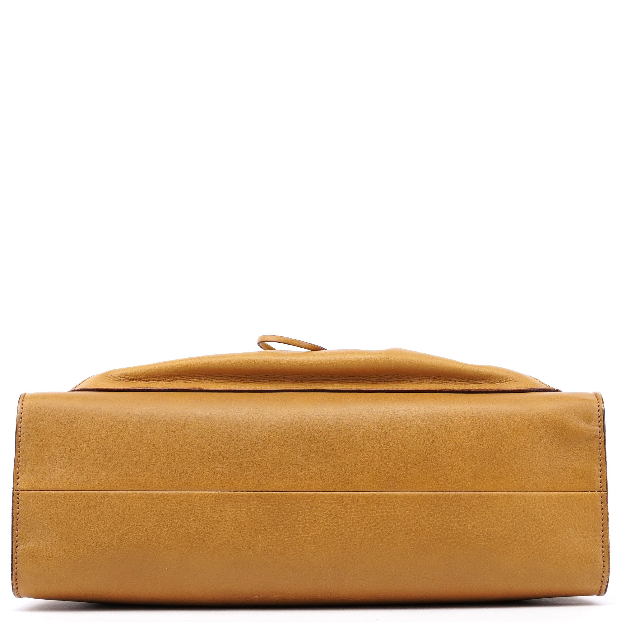 Gucci Sac cabas Bamboo à deux anses en cuir beige