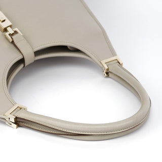 Gucci Beige Leather Jackie Shoulder Bag