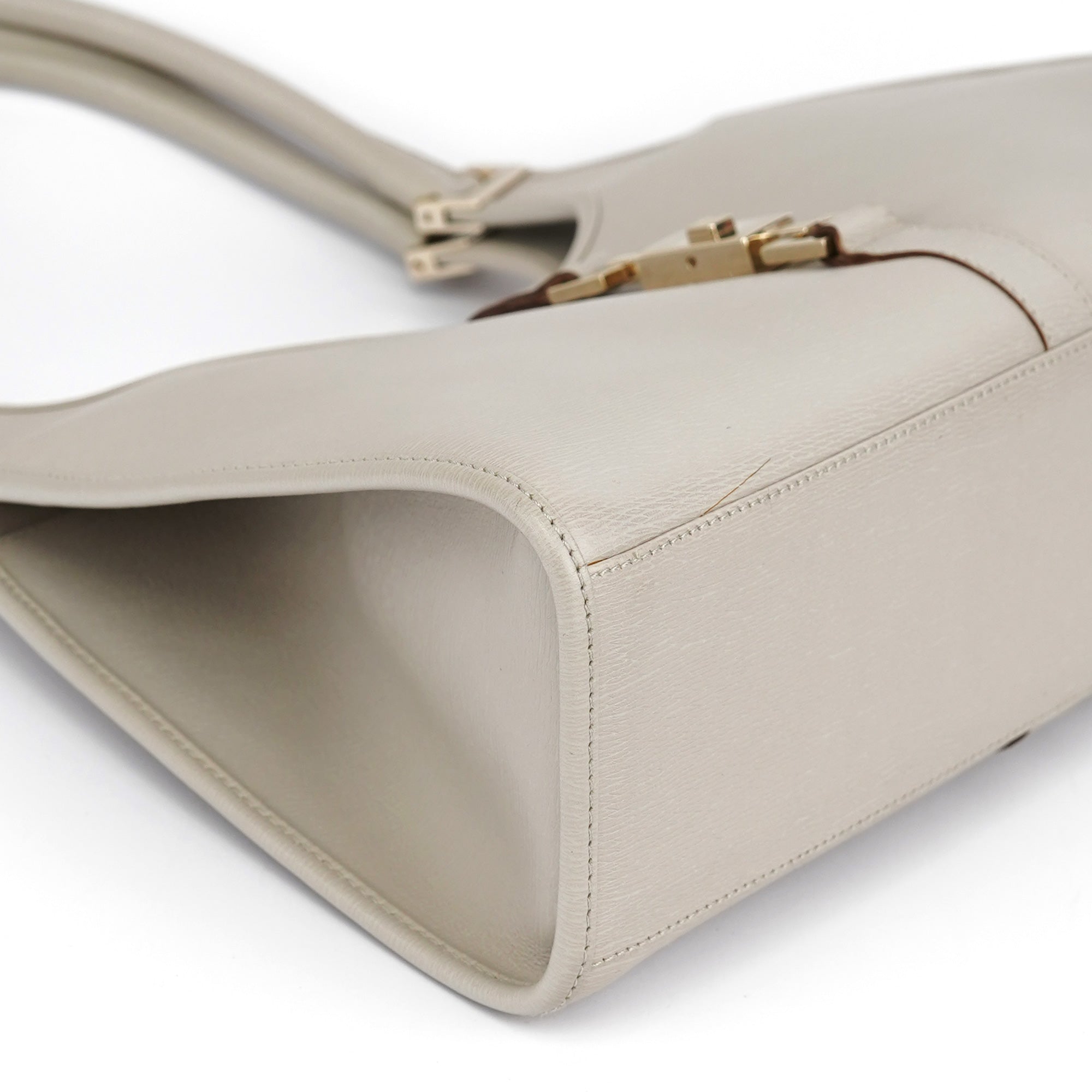 Gucci Sac porté épaule Jackie en cuir beige