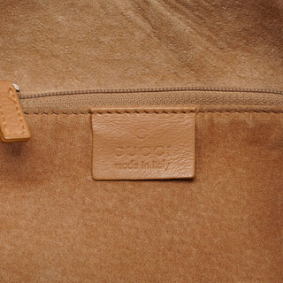 Gucci Beige Leather Ring Bag