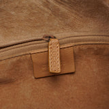 Gucci Ring Bag aus beigem Leder