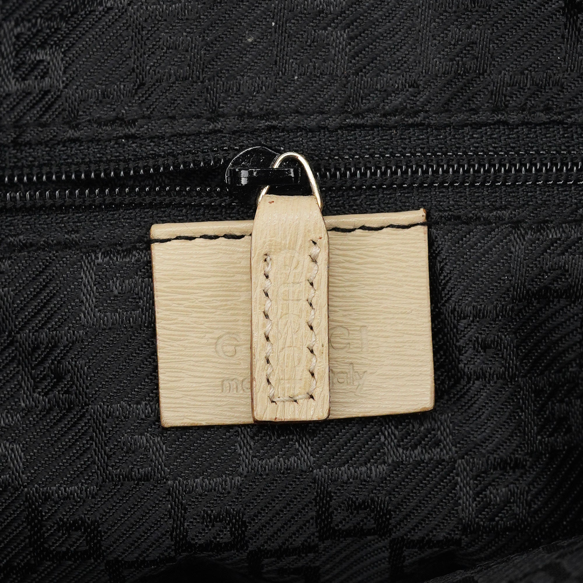Gucci Beige Leather Shoulder Bag