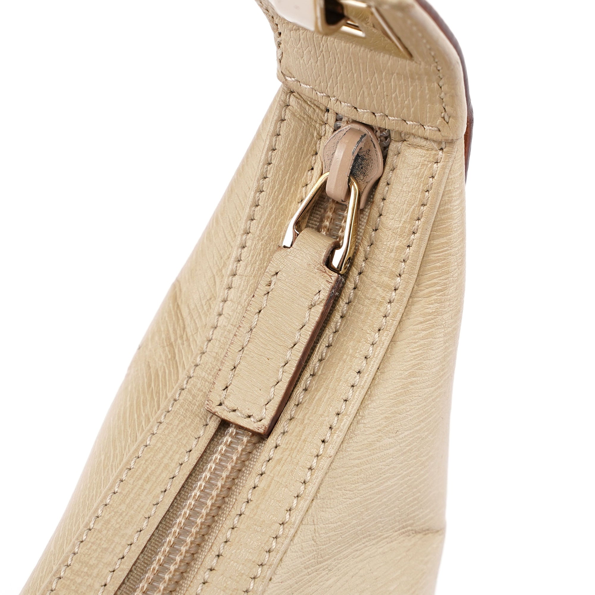 Gucci Beige Leather Shoulder Bag