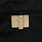 Gucci Beige Leather Tassel Tote Bag