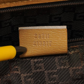 Gucci Beige Leather Tote Bag