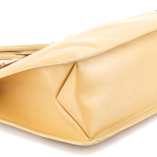 Gucci Beige Leather Tote Bag