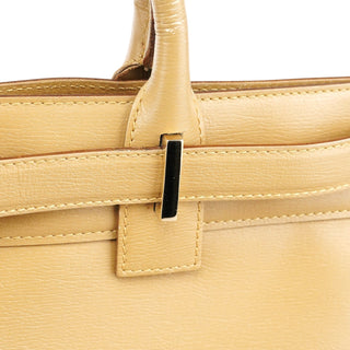 Gucci Beige Leather Tote Bag