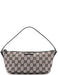 Gucci Beige Matte Black GG Boat Pochette