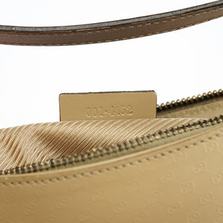 Gucci Beige Micro GG Leather Shoulder Bag
