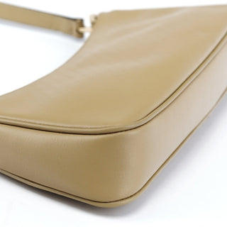 Gucci Beige Micro GG Leather Shoulder Bag