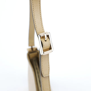 Gucci Beige Micro GG Leather Shoulder Bag