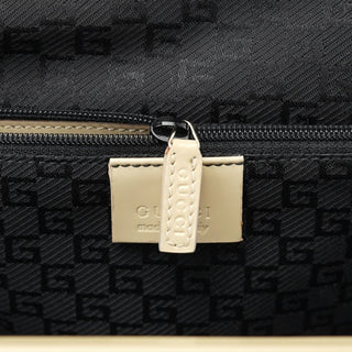 Gucci Beige Patent Leather Clutch Handbag