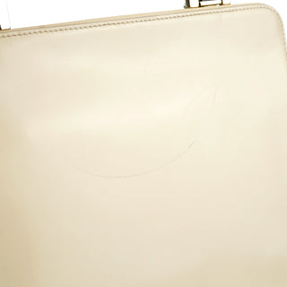 Gucci Beige Patent Leather Clutch Handbag