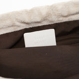 Gucci Beige Perforated Leather Drawstring Bag