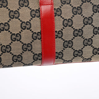 Gucci Beige Red GG Jackie Shoulder Bag