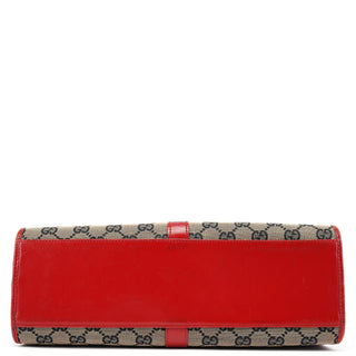 Gucci Beige Red GG Jackie Shoulder Bag