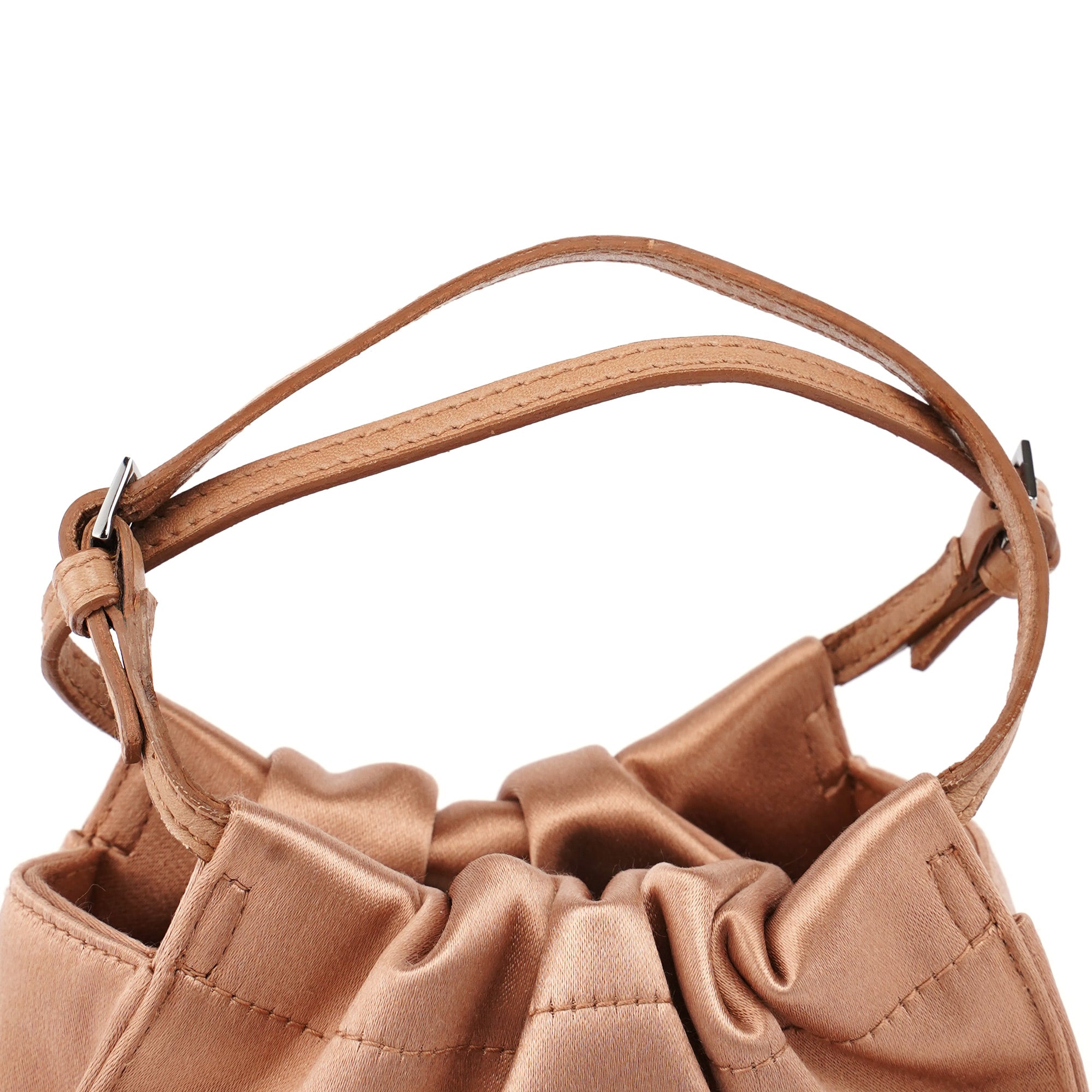 Gucci Beige Satin Mini Handbag