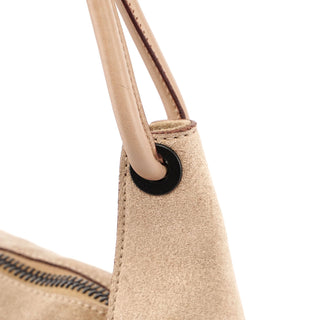 Gucci Beige Suede Shoulder Bag