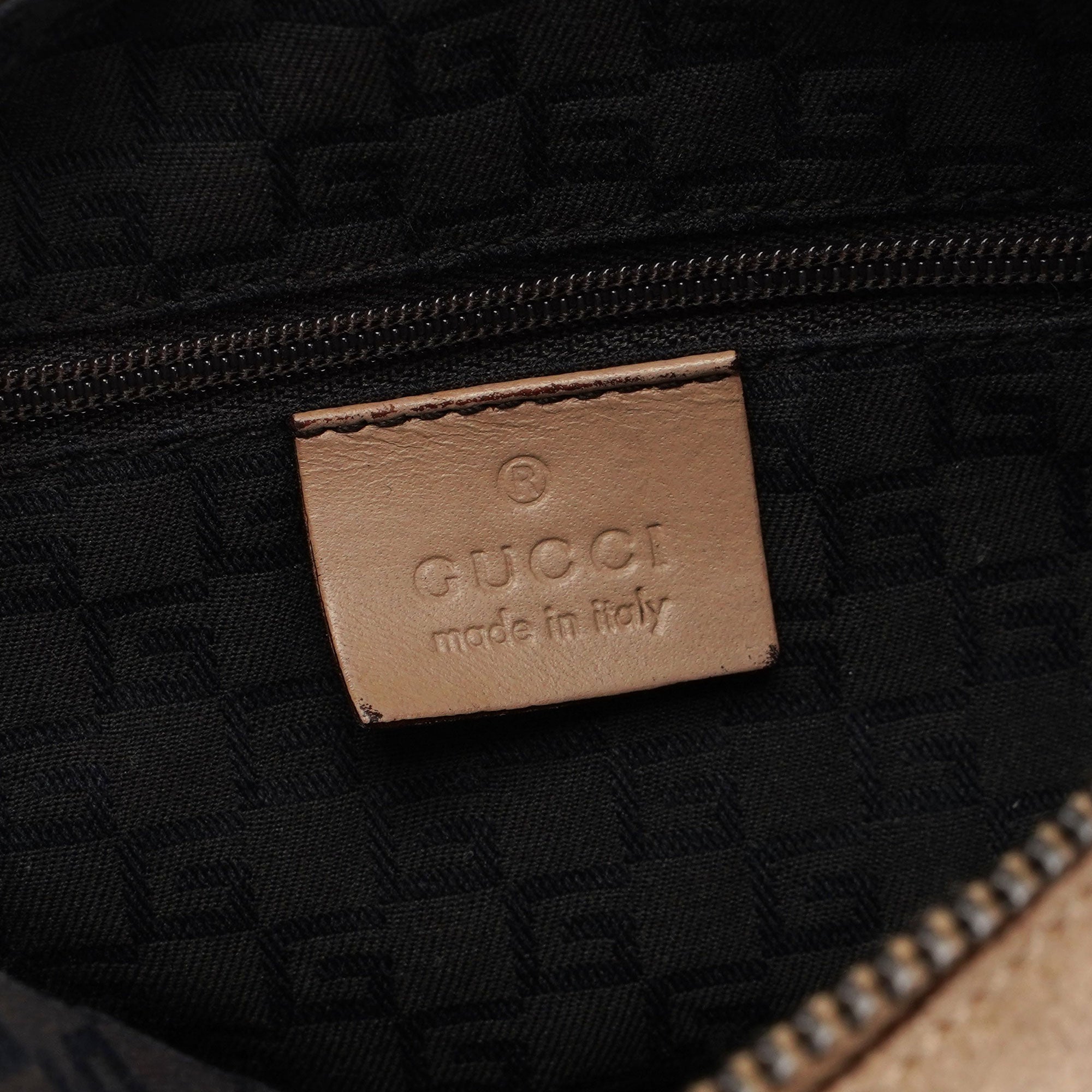 Gucci Beige Suede Shoulder Bag