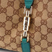 Gucci Beige Turquoise GG Jackie Shoulder Bag