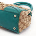 Gucci Beige Turquoise GG Jackie Shoulder Bag