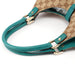 Gucci Beige Turquoise GG Jackie Shoulder Bag