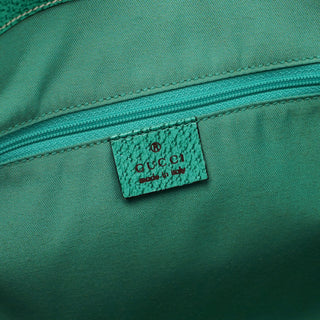 Gucci Beige Turquoise GG Tote Bag