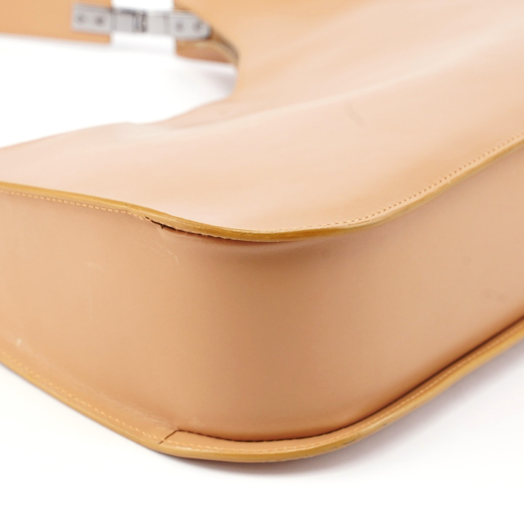 Gucci Sac porté épaule Vitello en cuir beige