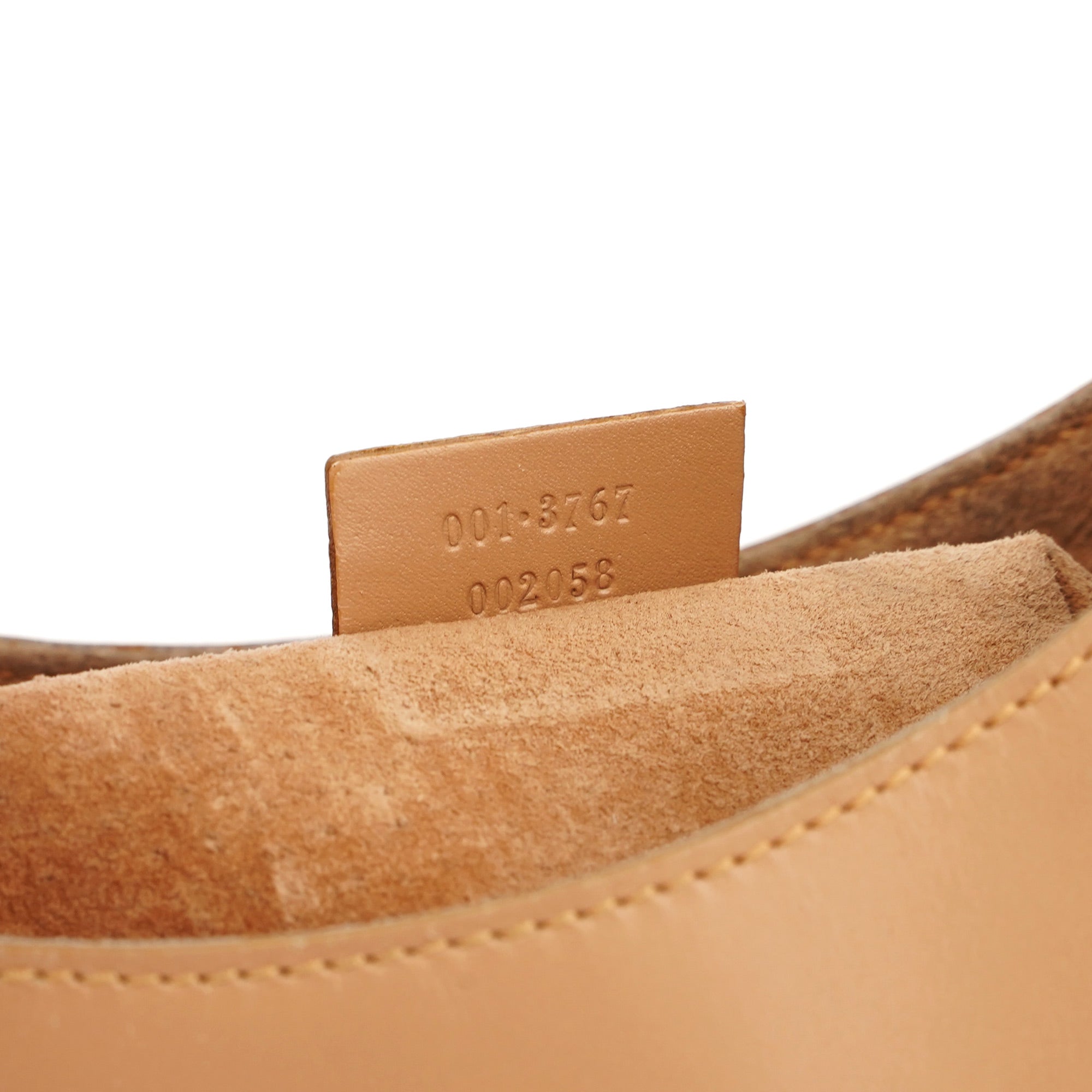 Gucci Sac porté épaule Vitello en cuir beige