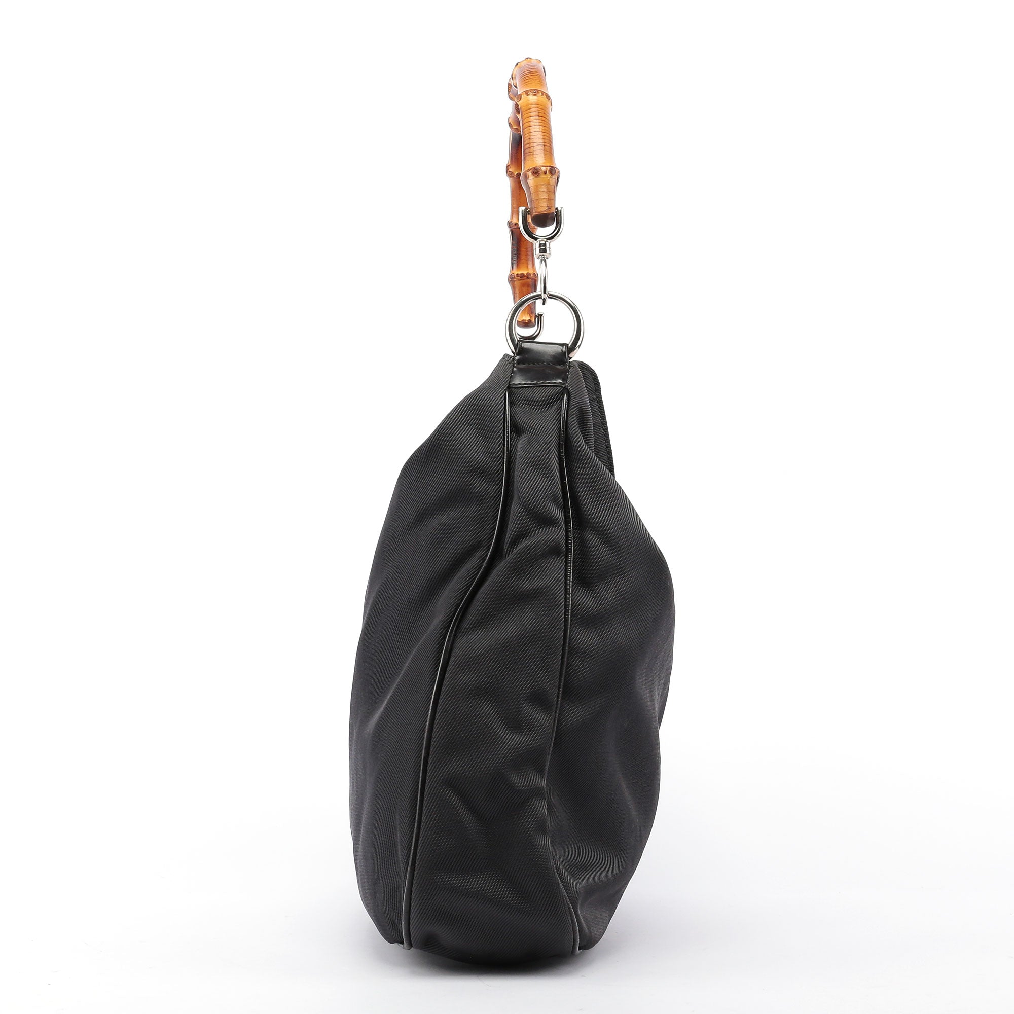 Gucci Sac 2 portés Bamboo noir