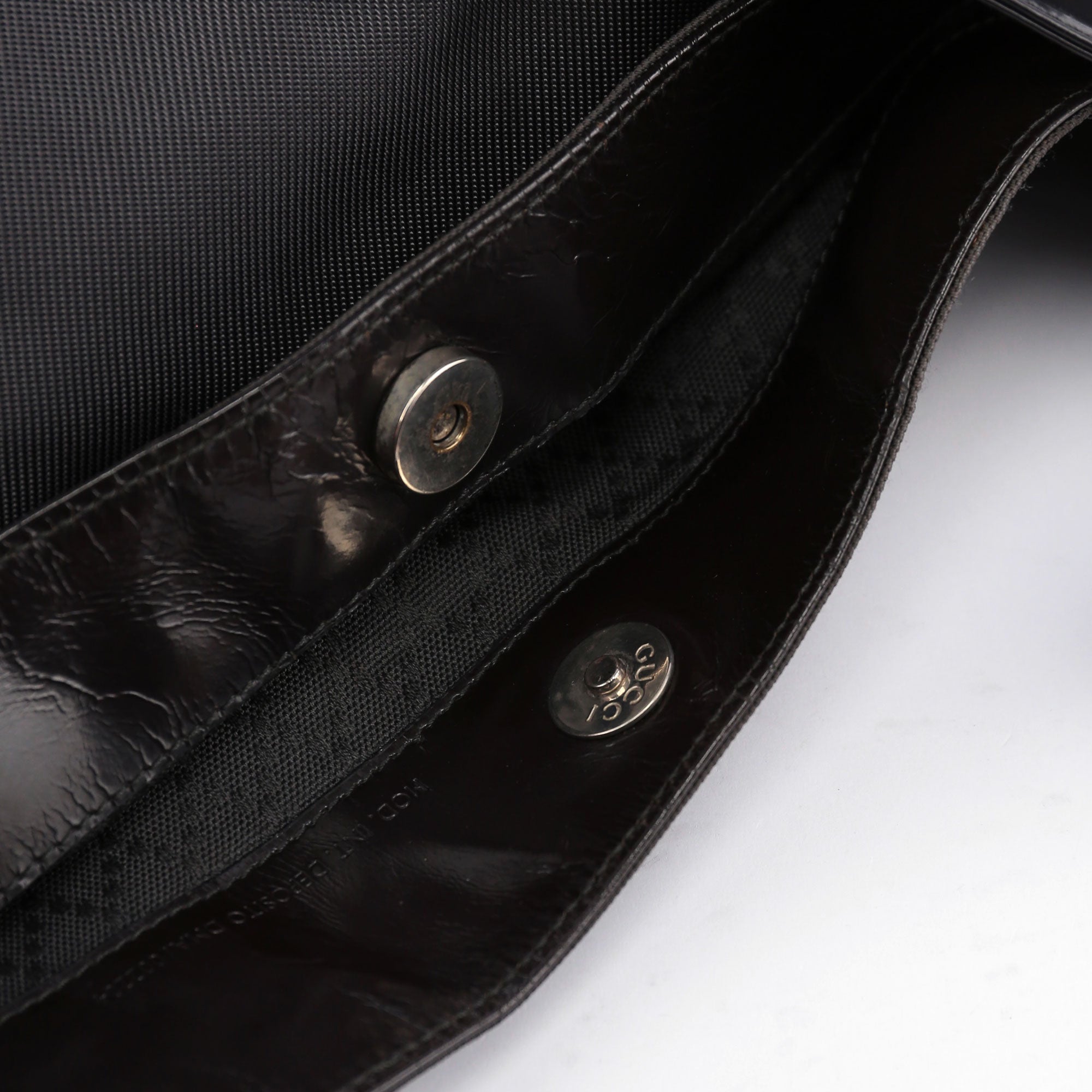 Gucci Sac 2 portés Bamboo noir