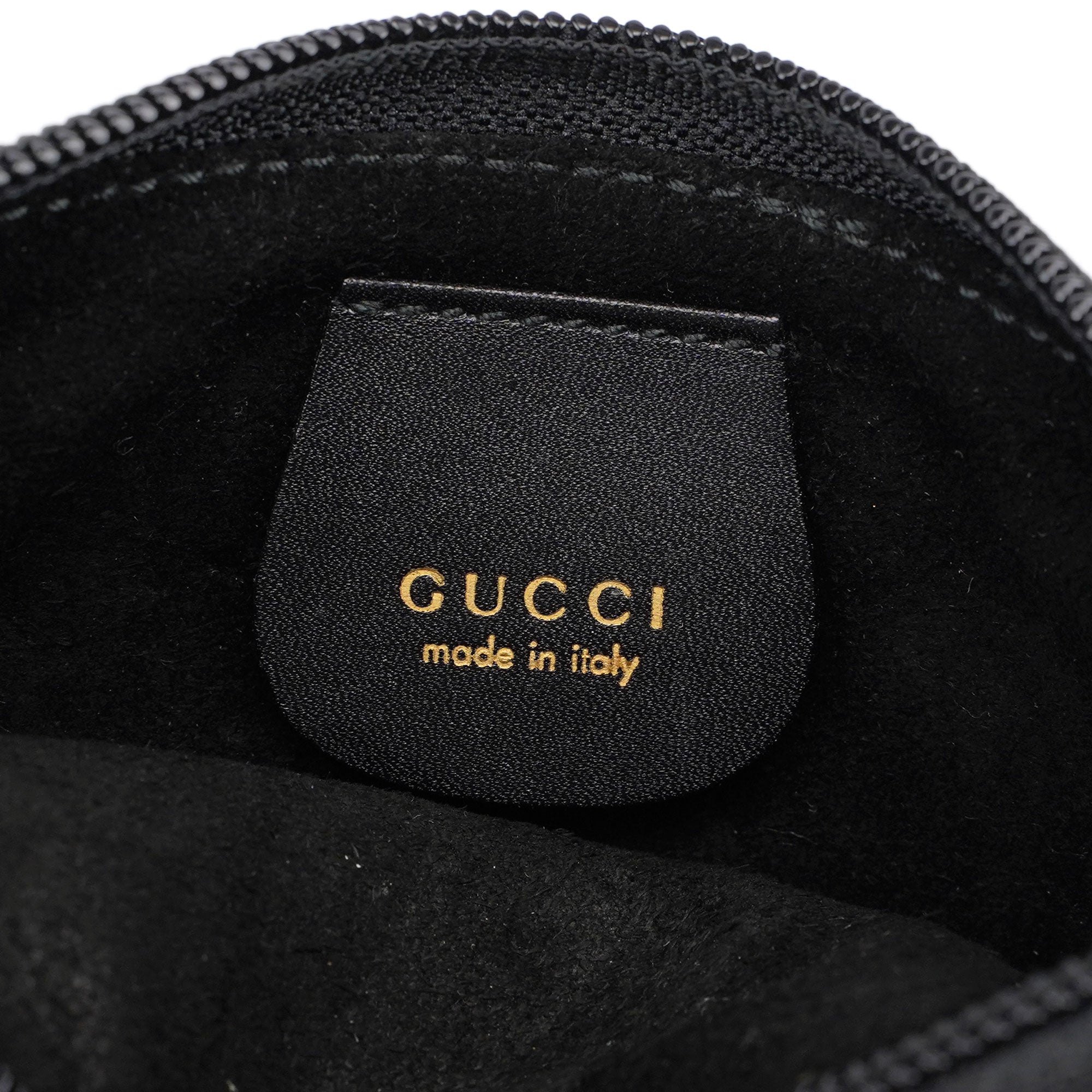 Gucci Sac porté épaule Bamboo en cuir noir