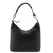 Gucci Black Buffalo Leather Hobo Shoulder Bag